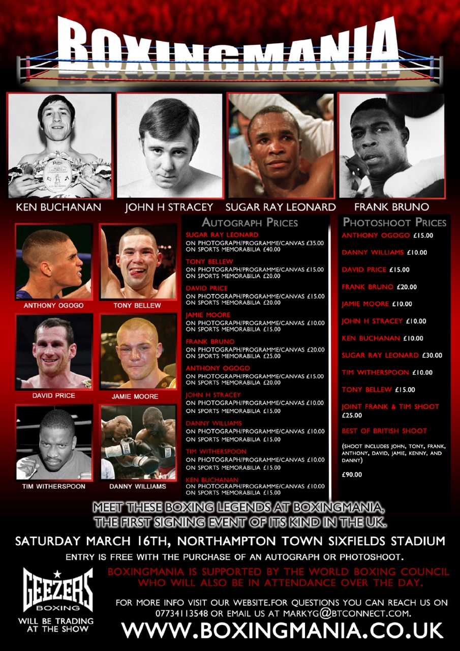 Boxing News Preview Pages