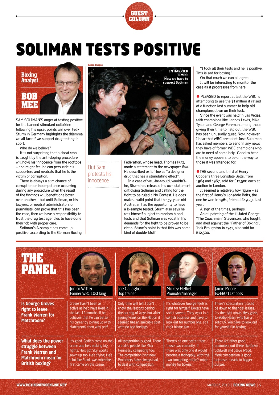 Boxing News Preview Pages