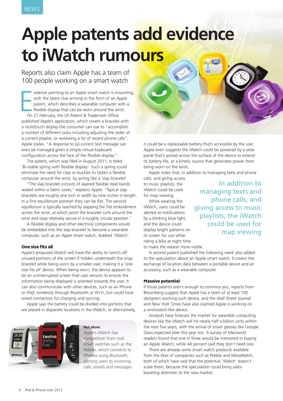 iPad and iPhone User Preview Pages