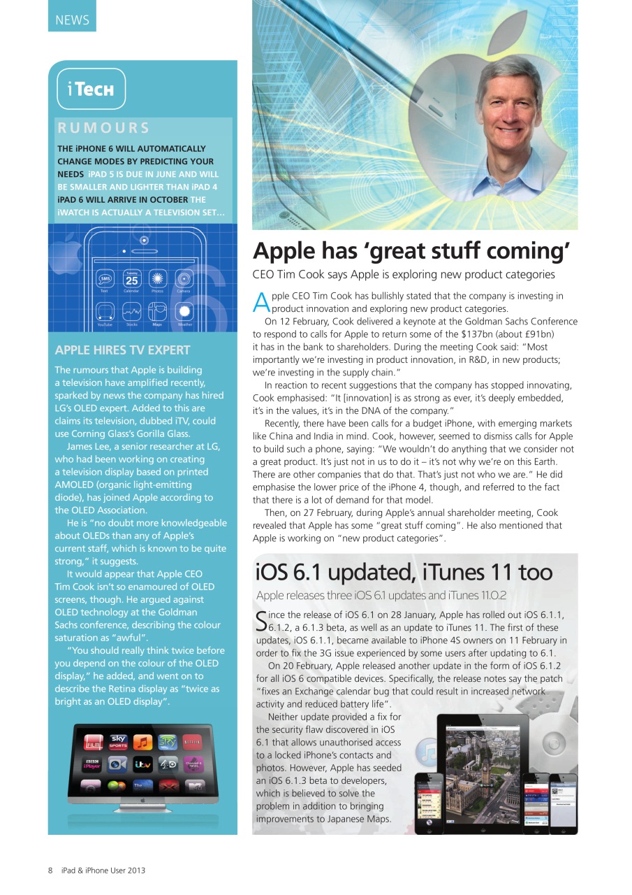 iPad and iPhone User Preview Pages