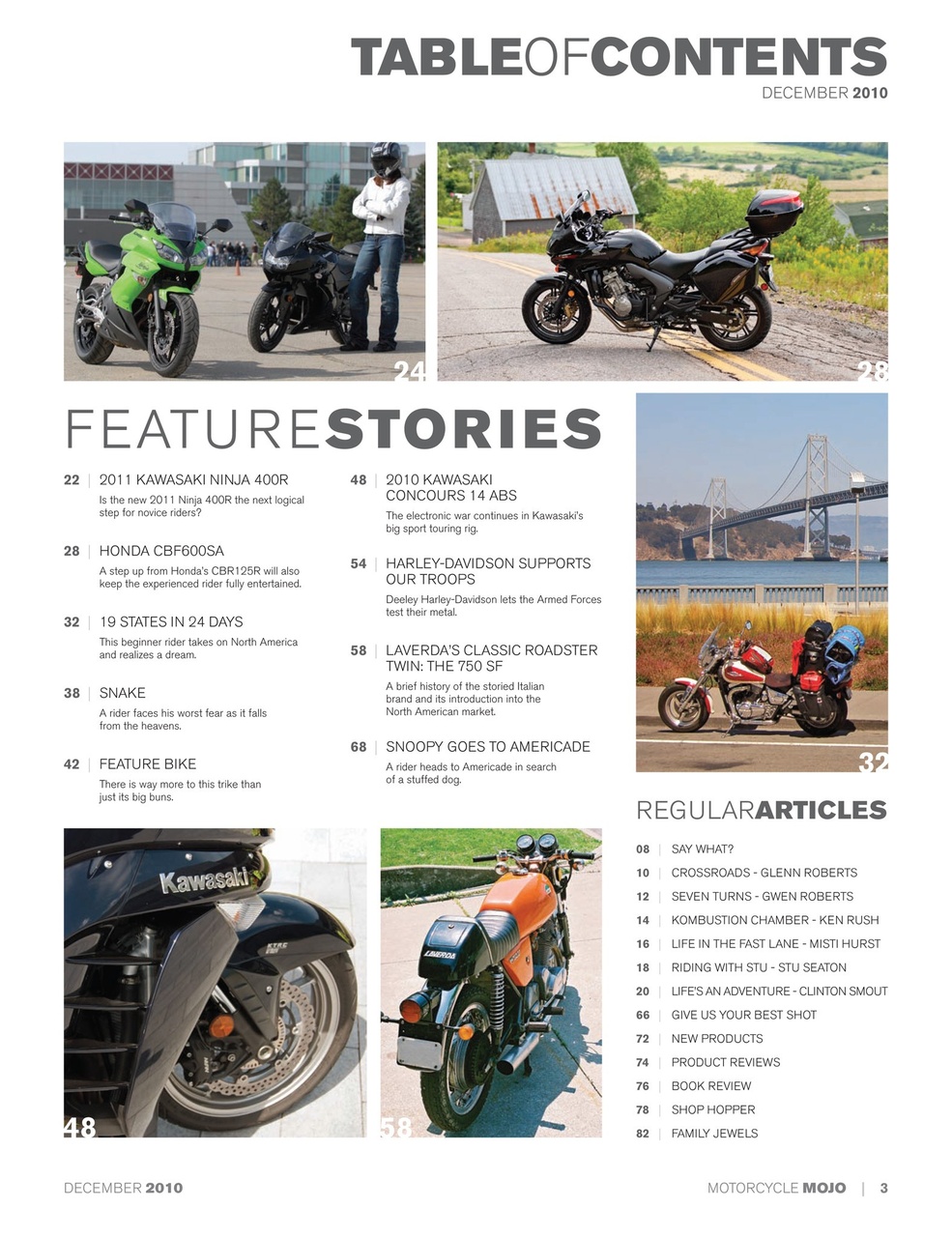 Motorcycle Mojo Preview Pages