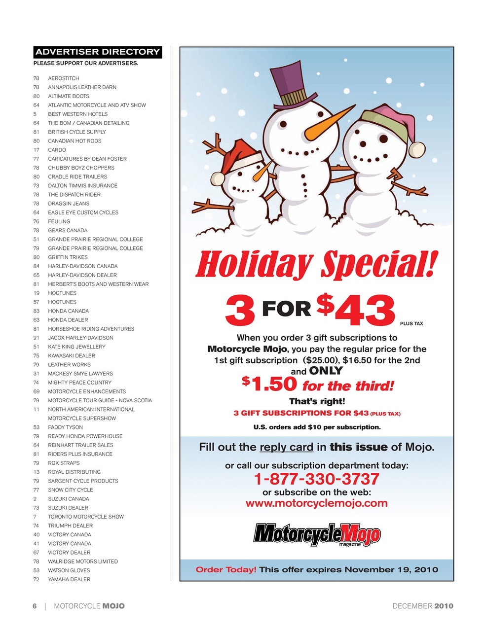 Motorcycle Mojo Preview Pages