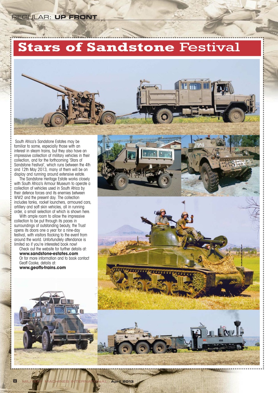Military Machines International Preview Pages