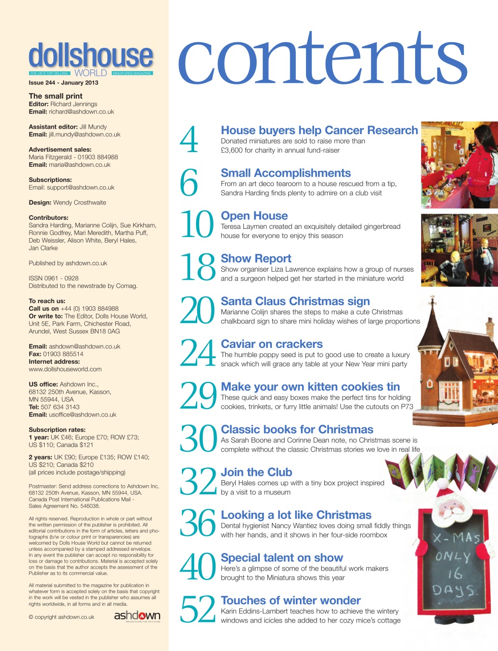 Dolls House World Preview Pages