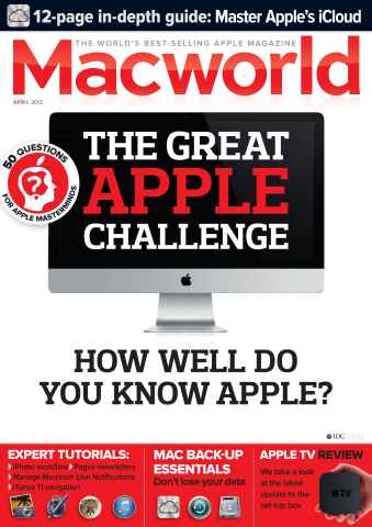 Macworld issue April 2013