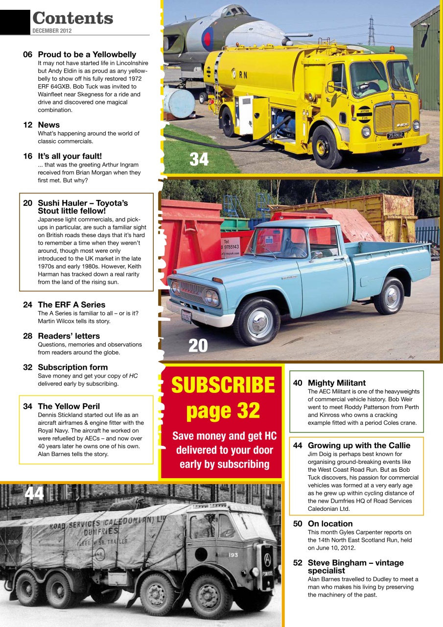 Heritage Commercials Magazine Preview Pages