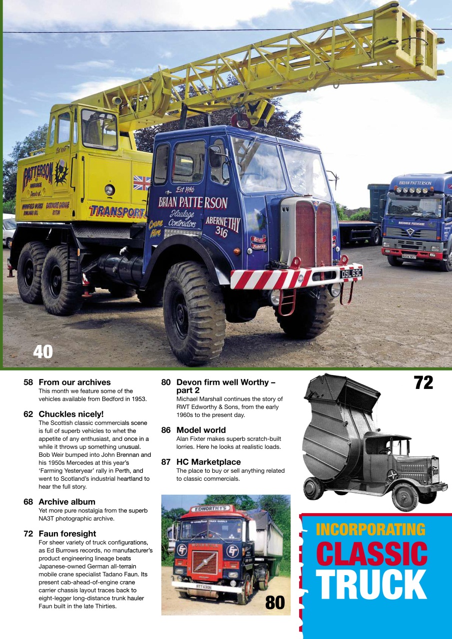 Heritage Commercials Magazine Preview Pages