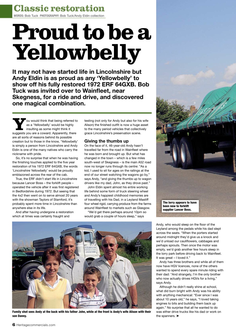 Heritage Commercials Magazine Preview Pages