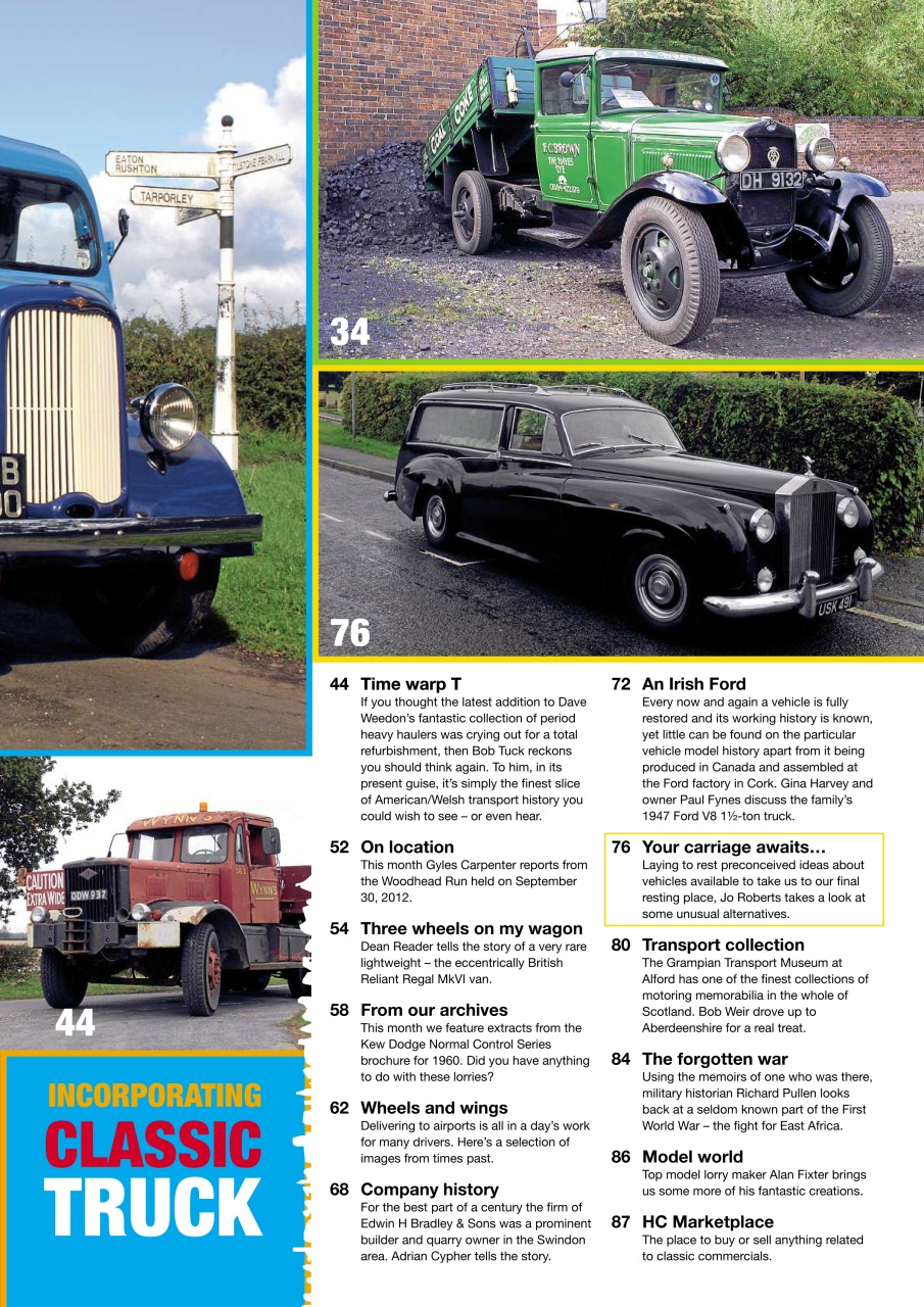 Heritage Commercials Magazine Preview Pages