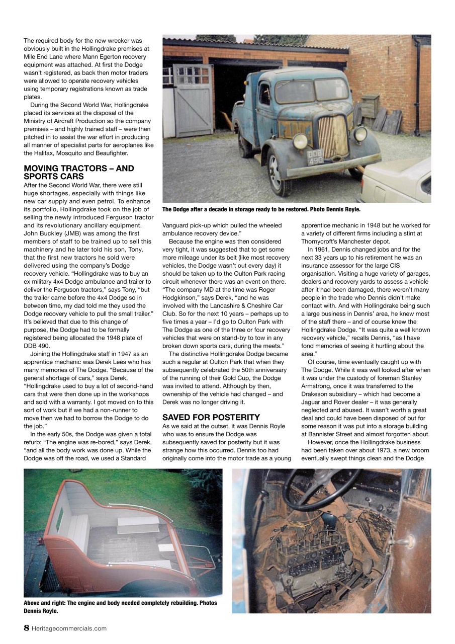 Heritage Commercials Magazine Preview Pages