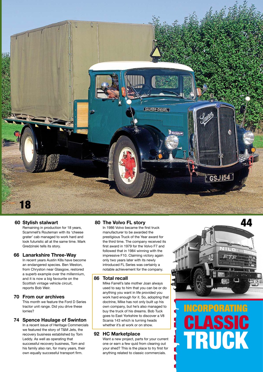 Heritage Commercials Magazine Preview Pages