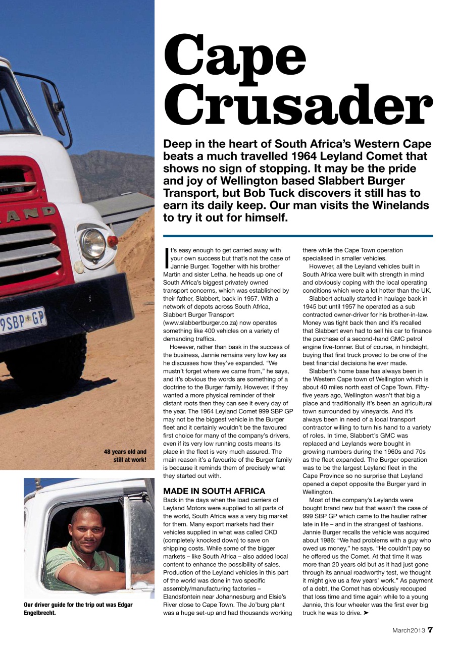 Heritage Commercials Magazine Preview Pages