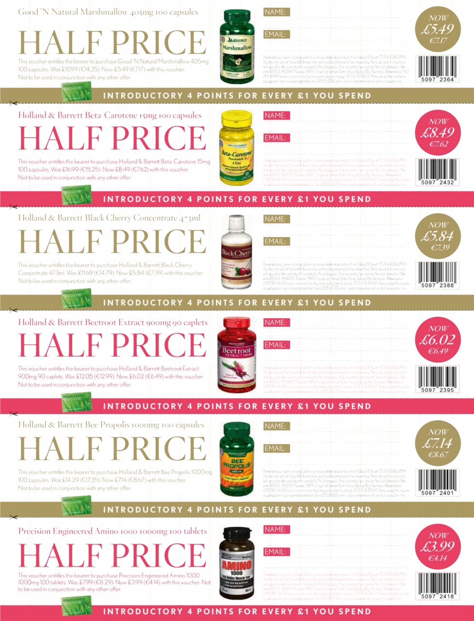 Healthy Magazine Preview Pages