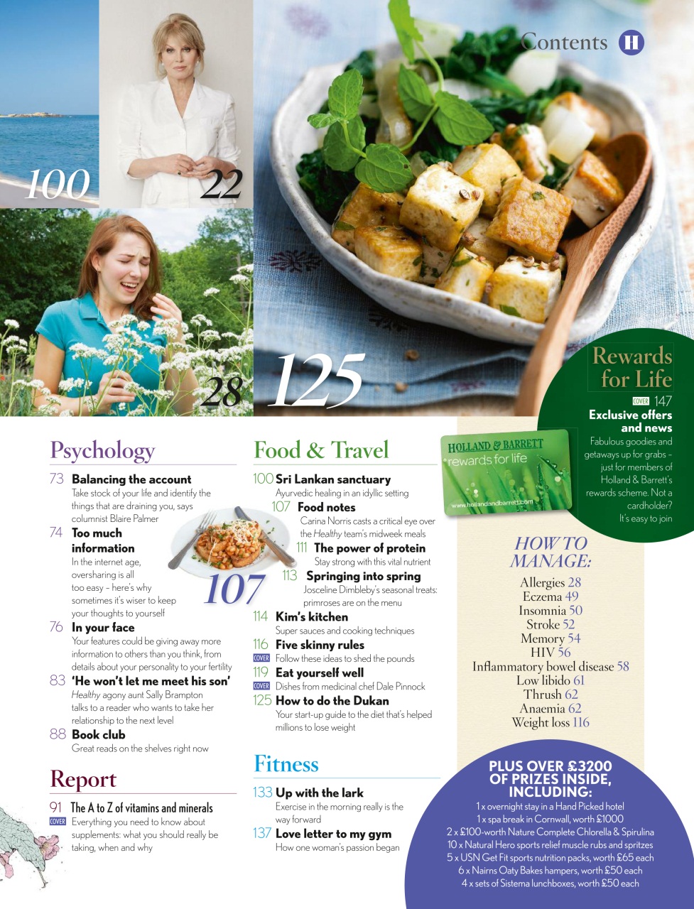 Healthy Magazine Preview Pages