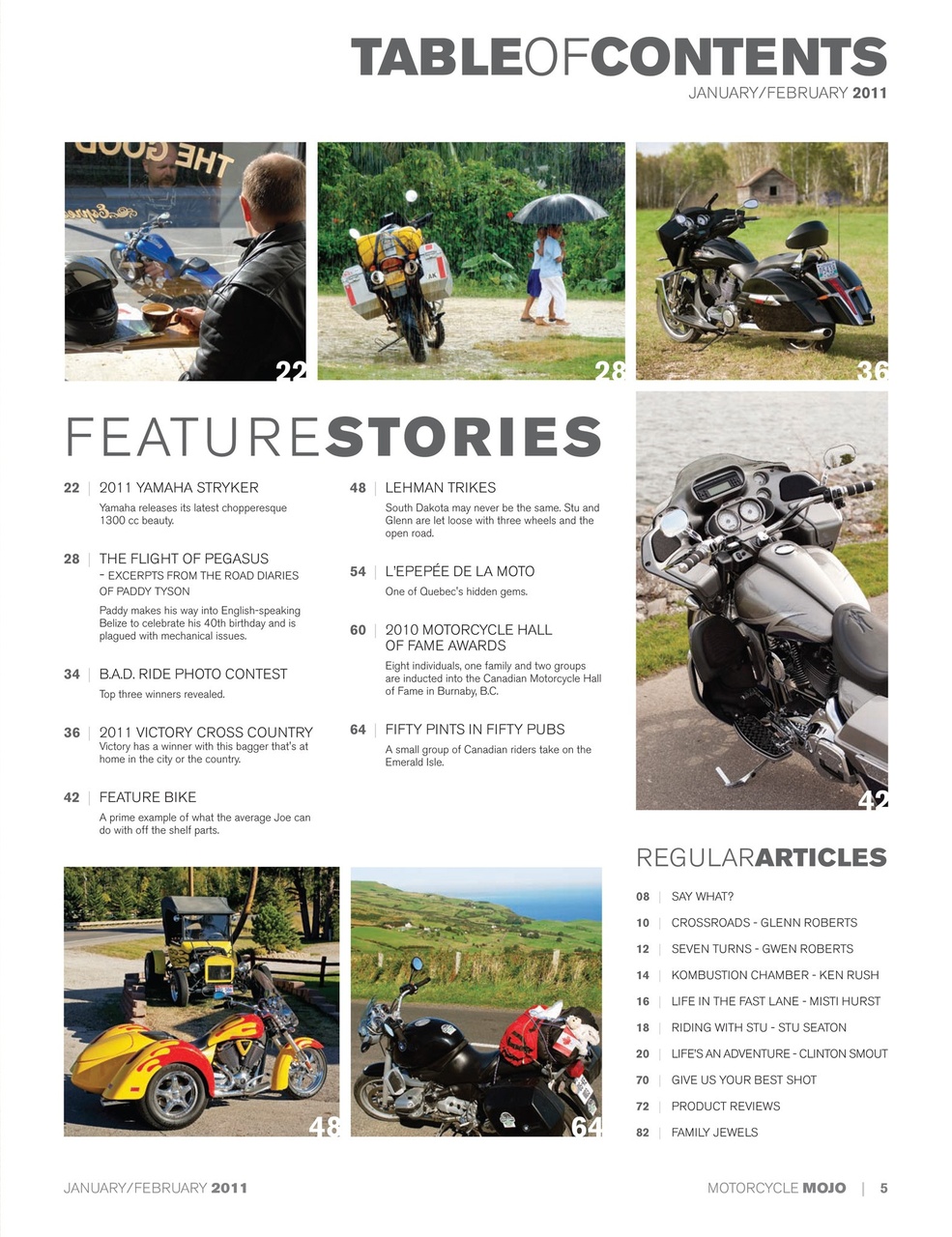 Motorcycle Mojo Preview Pages