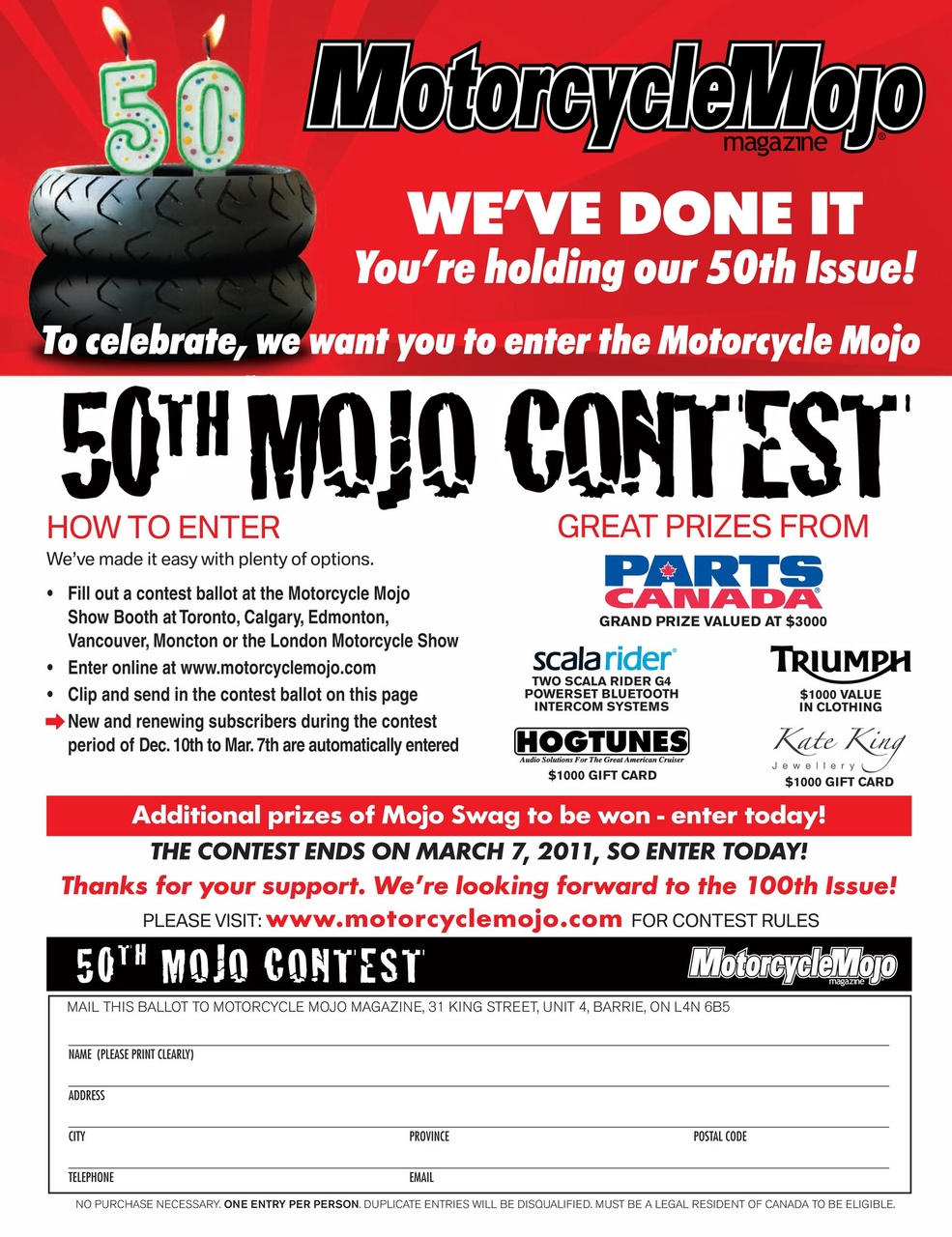 Motorcycle Mojo Preview Pages