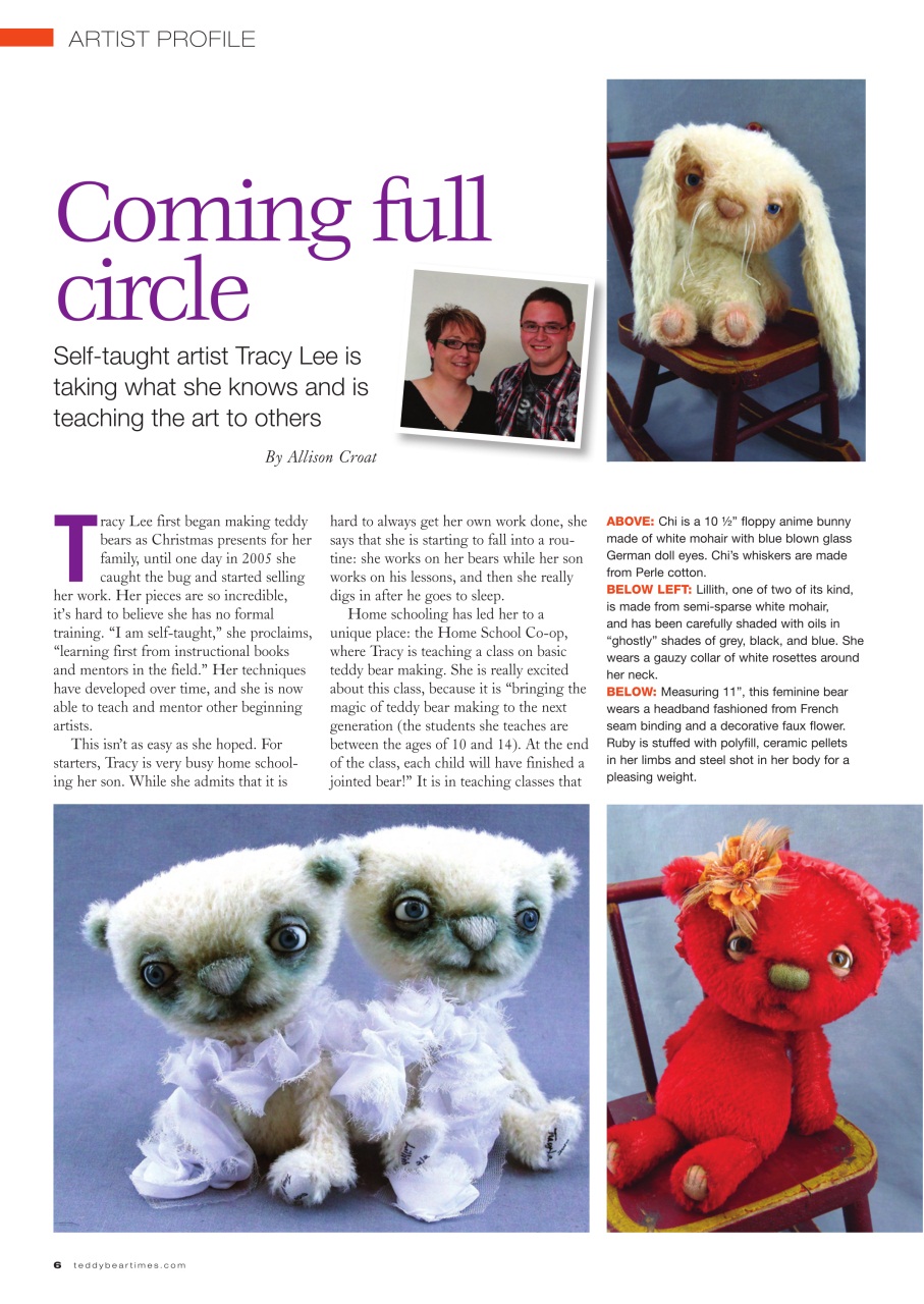 Teddy Bear Times Preview Pages