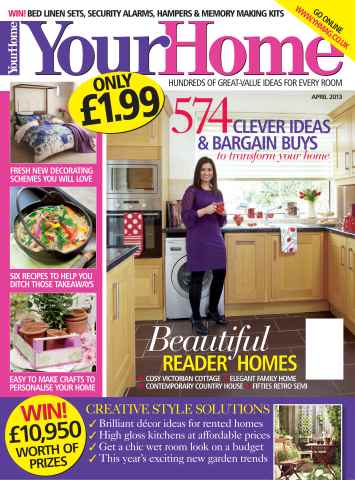 Your Home Magazine issue April 2013