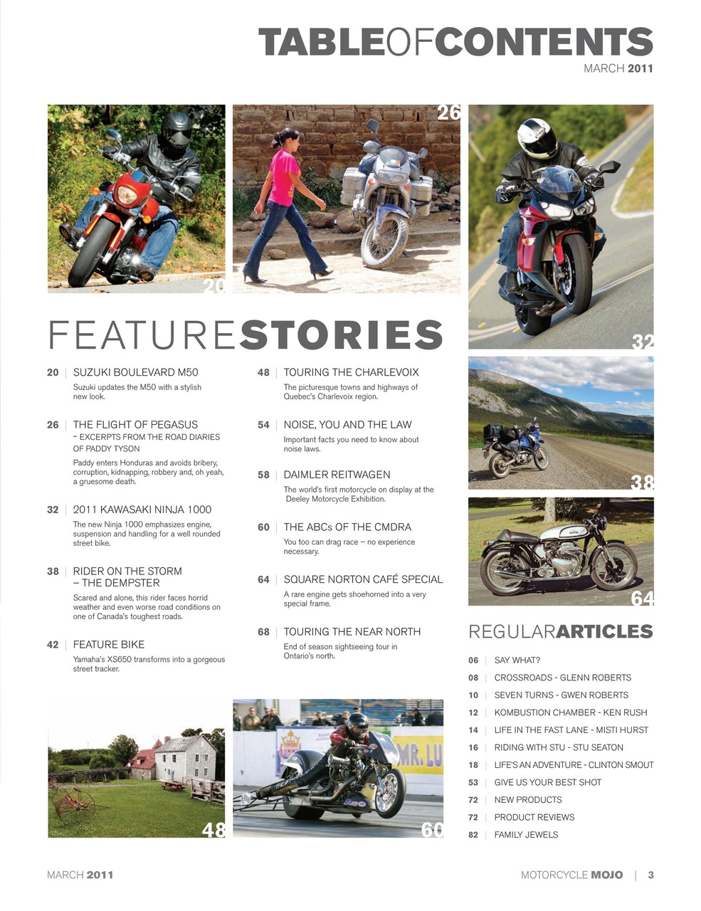 Motorcycle Mojo Preview Pages
