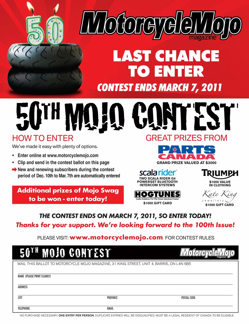 Motorcycle Mojo Preview Pages