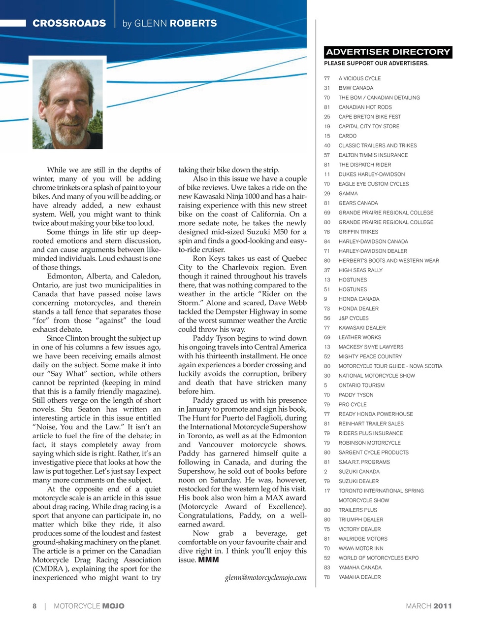 Motorcycle Mojo Preview Pages