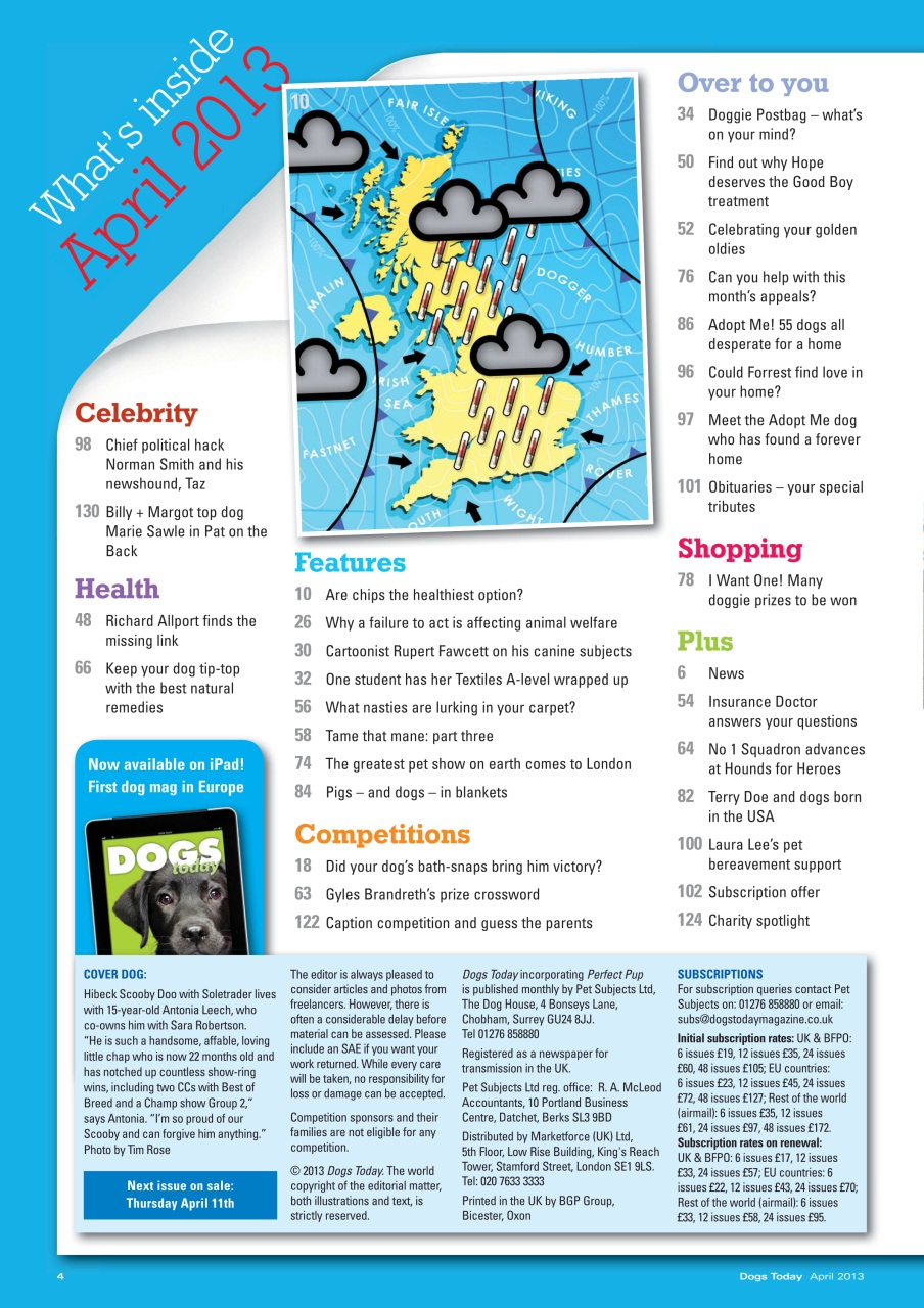 Dogs Today Magazine Preview Pages