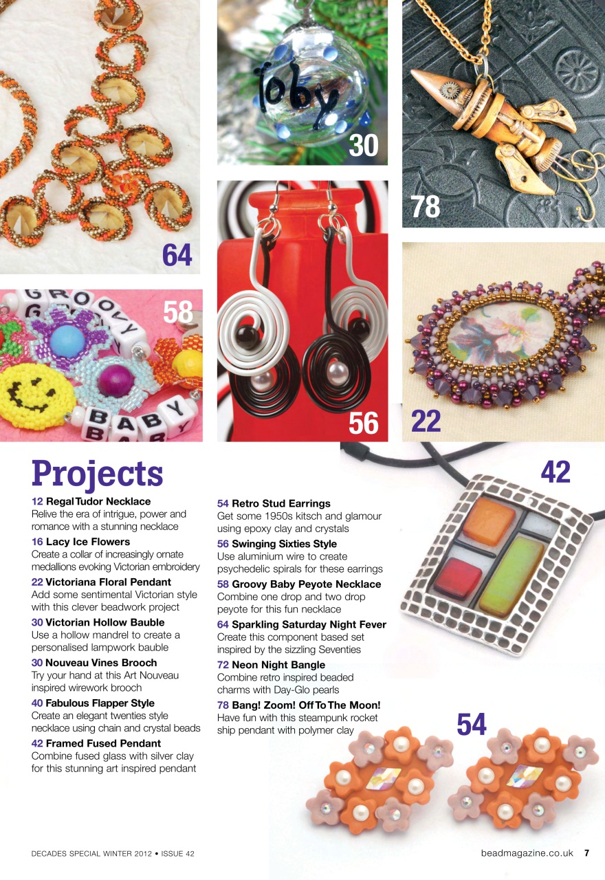 Bead & Jewellery Magazine Preview Pages