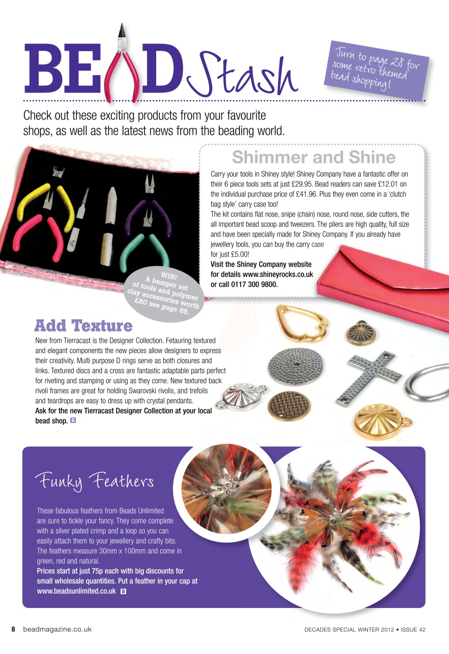 Bead & Jewellery Magazine Preview Pages