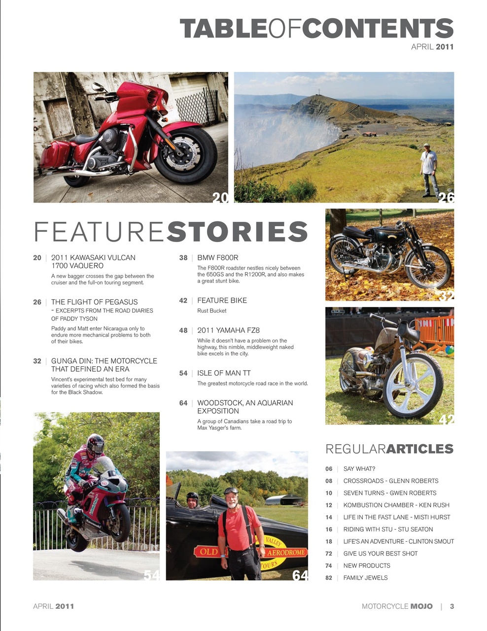 Motorcycle Mojo Preview Pages