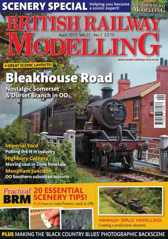 British Railway Modelling (BRM) issue BRM APRIL 2013