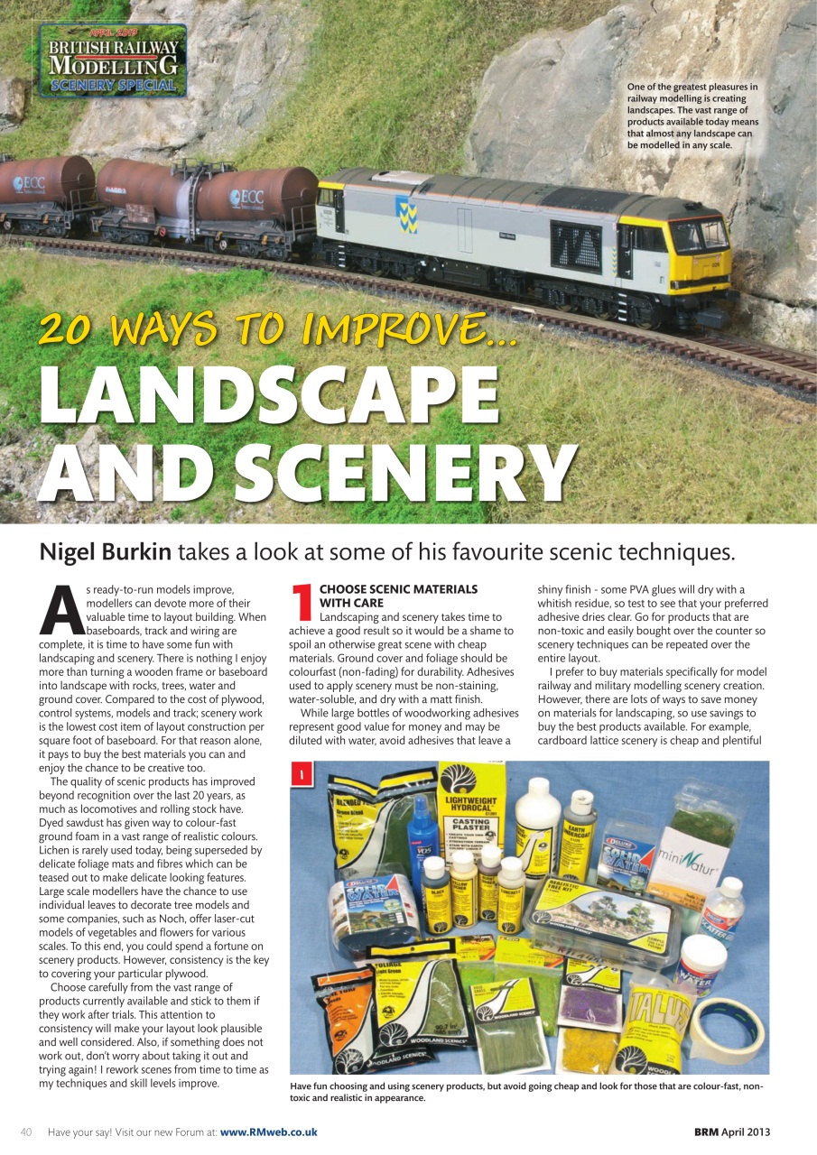 British Railway Modelling (BRM) Preview Pages