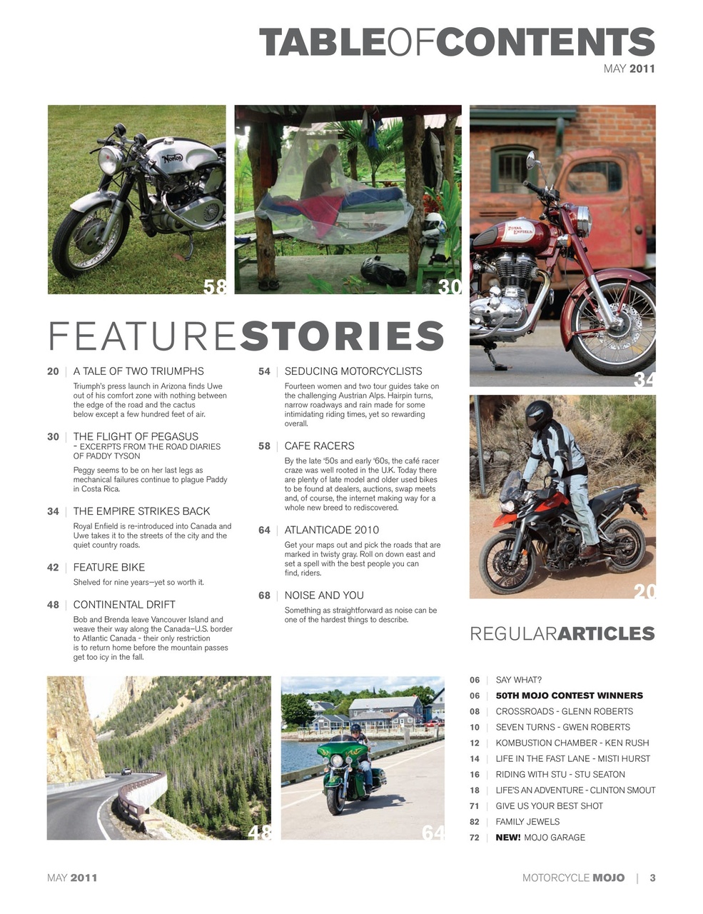 Motorcycle Mojo Preview Pages