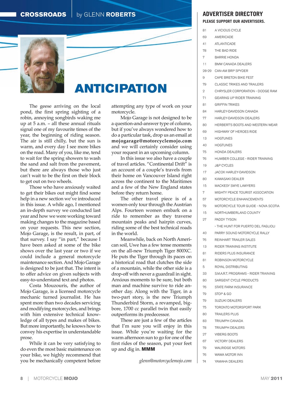 Motorcycle Mojo Preview Pages