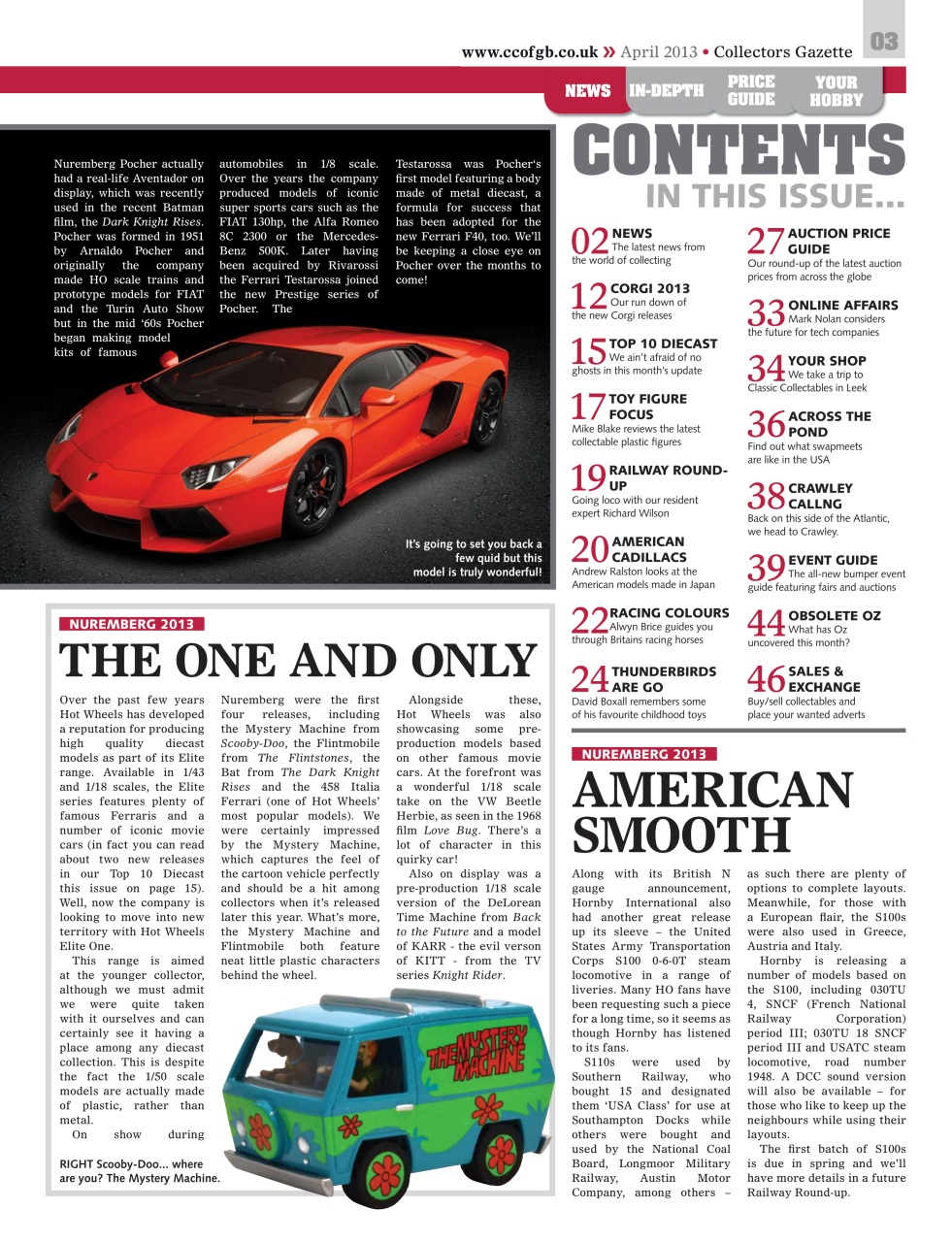 Collectors Gazette Preview Pages