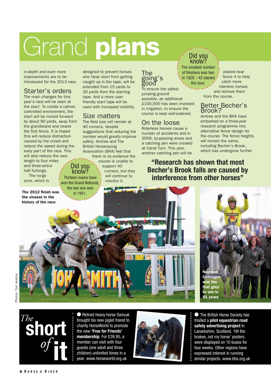Horse&Rider Magazine - UK equestrian magazine for Horse and Rider Preview Pages
