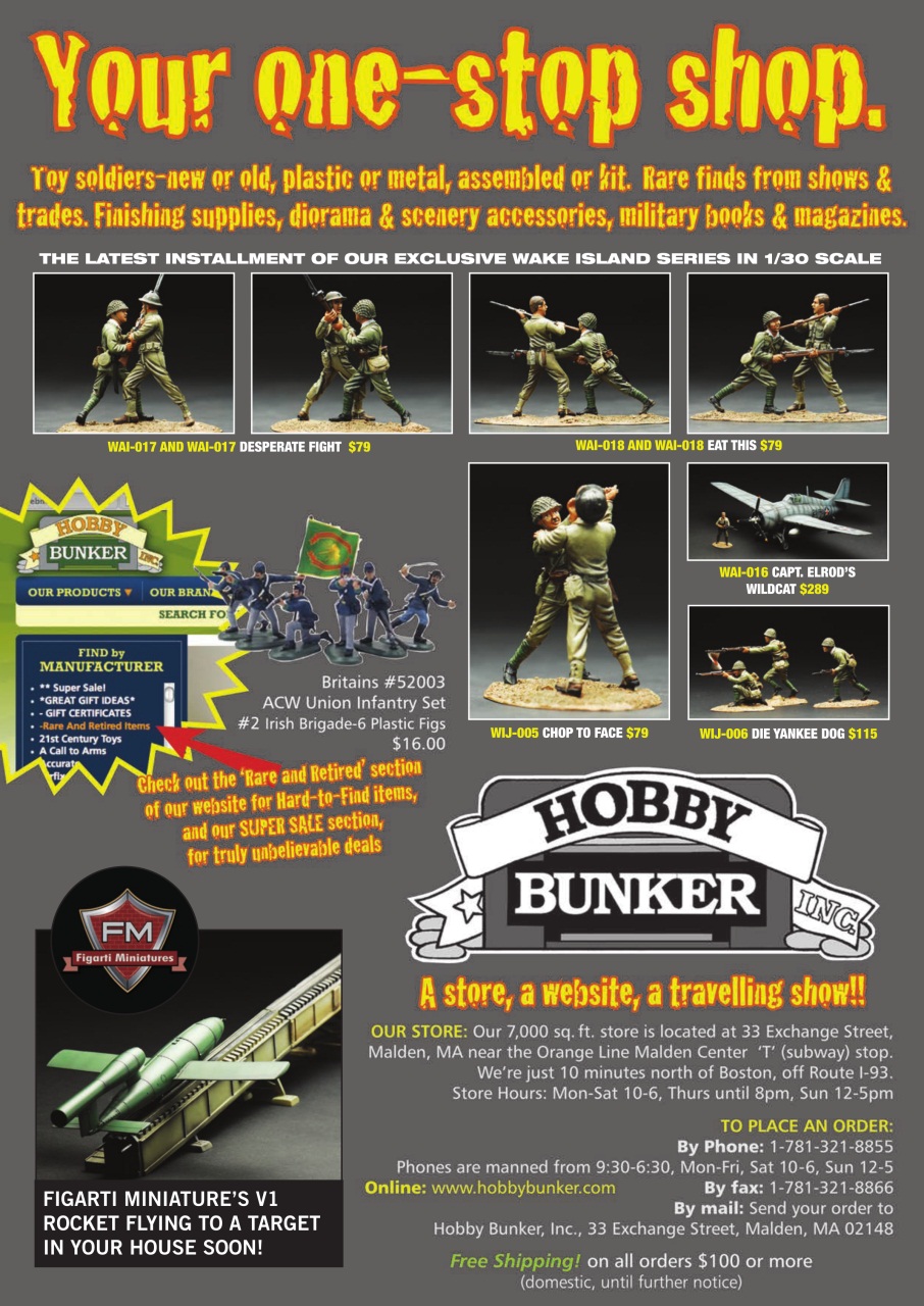 Toy Soldier & Model Figure Preview Pages
