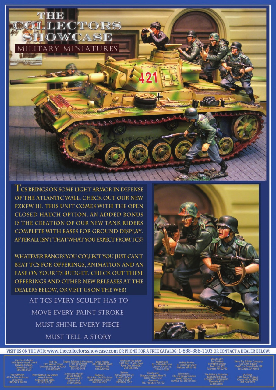 Toy Soldier & Model Figure Preview Pages