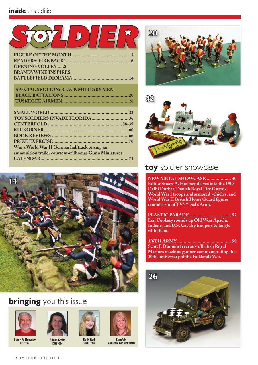 Toy Soldier & Model Figure Preview Pages