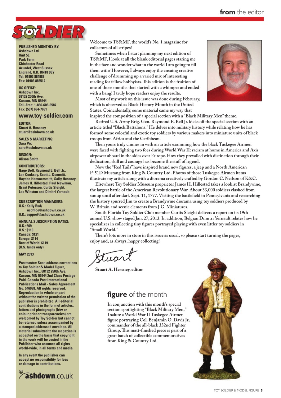 Toy Soldier & Model Figure Preview Pages