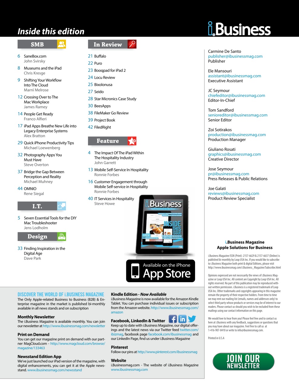 I.Business Preview Pages