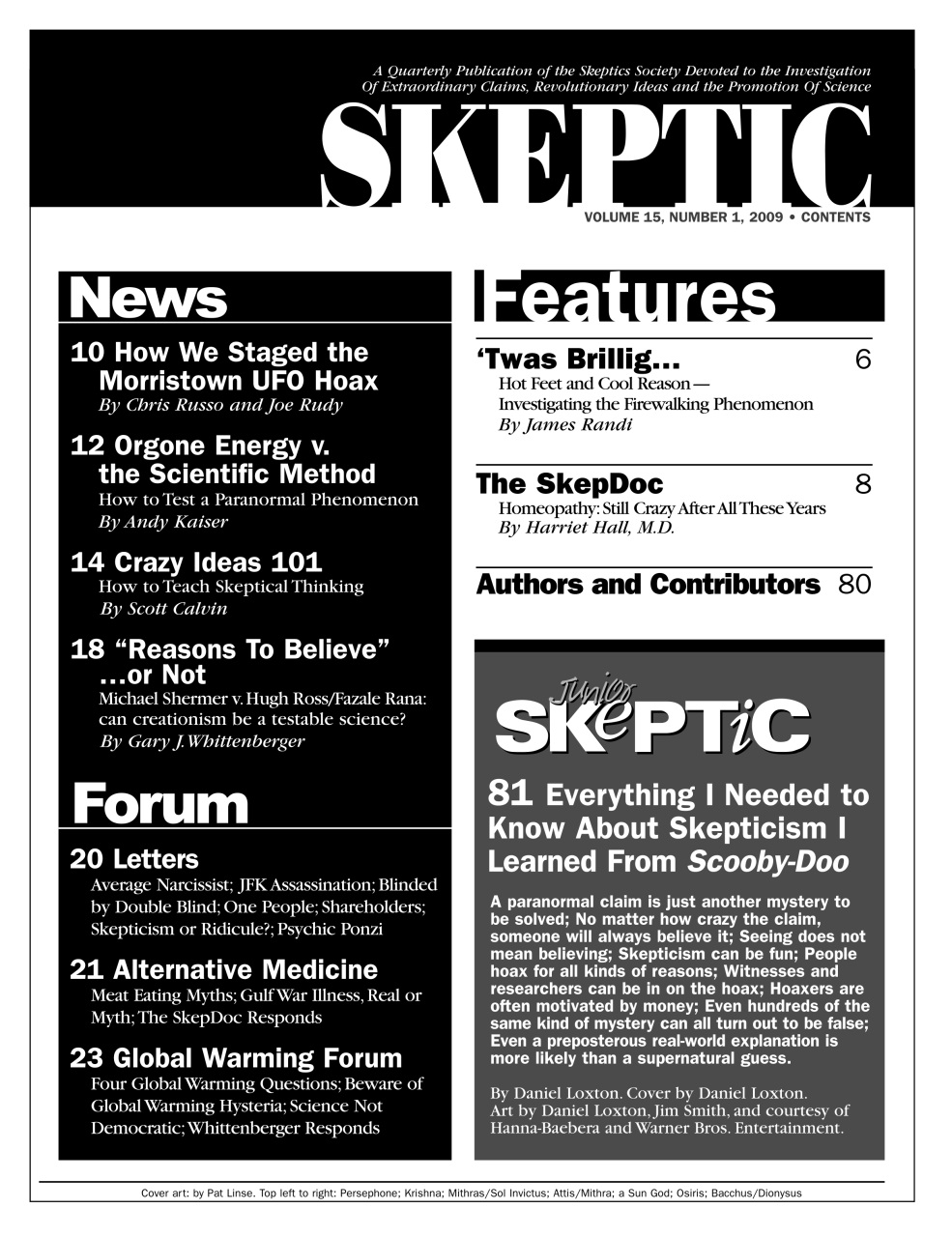 Skeptic Preview Pages