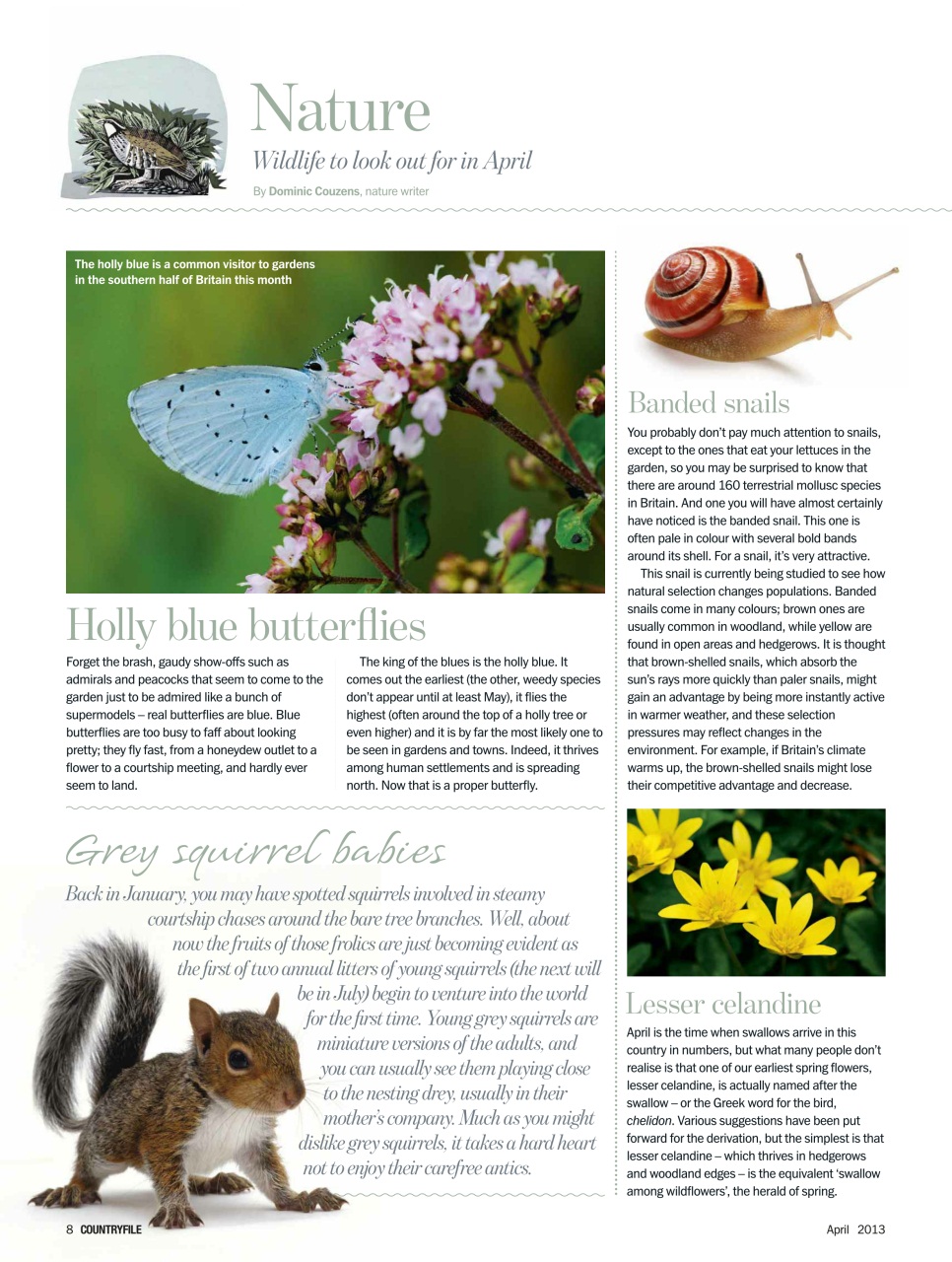 BBC Countryfile Magazine Preview Pages