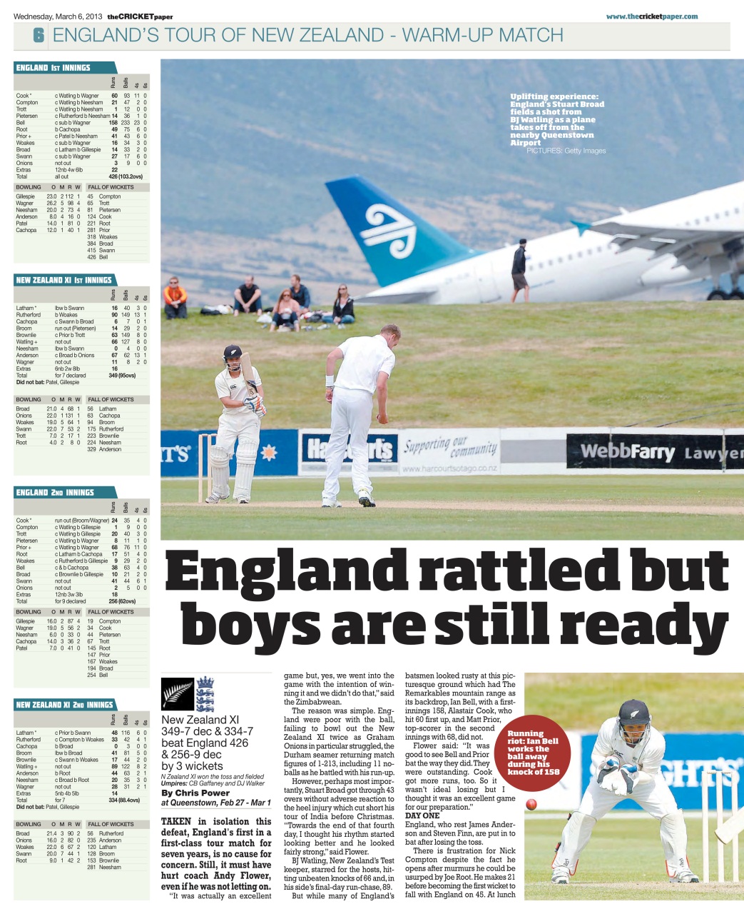 The Cricket Paper Preview Pages