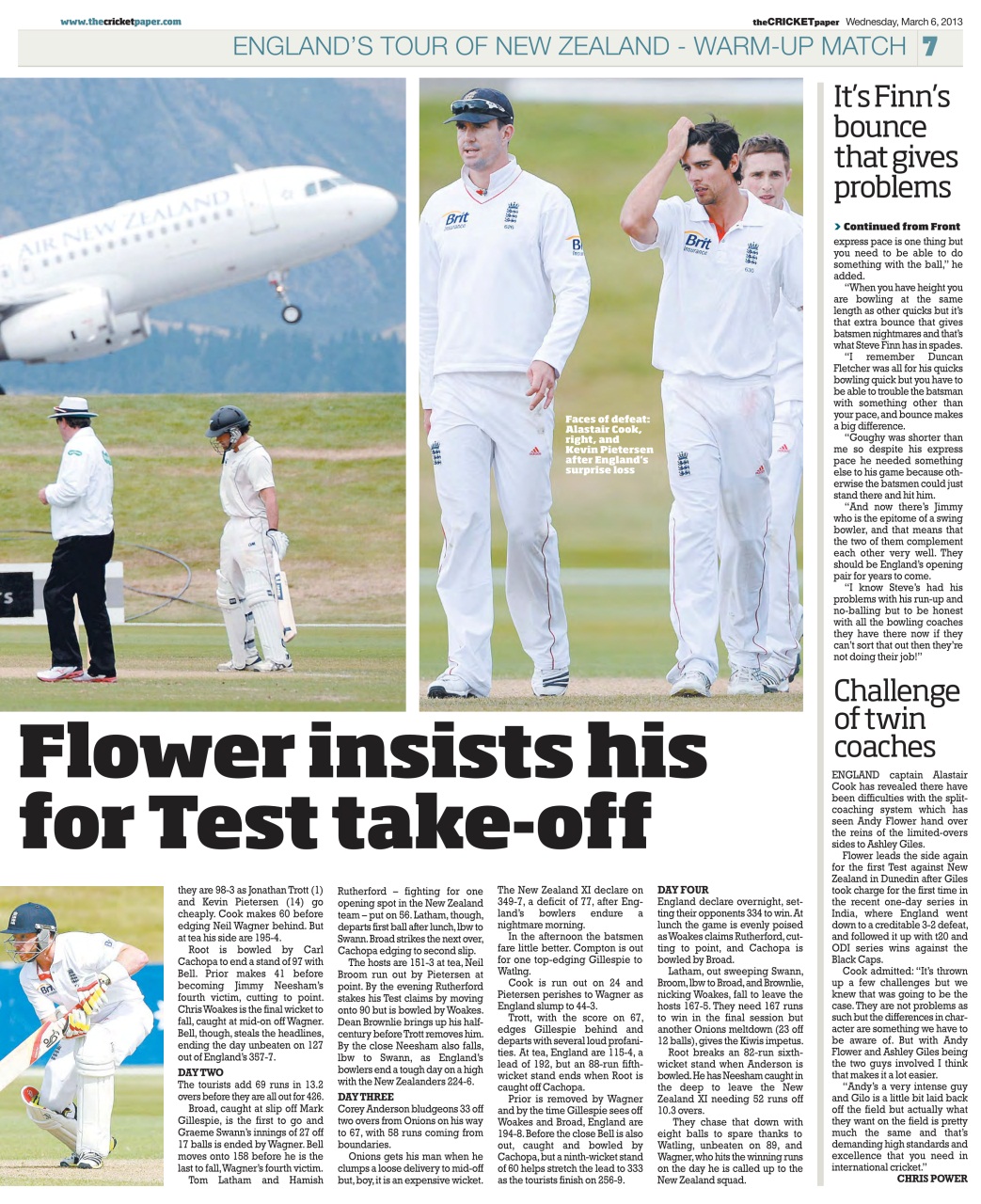 The Cricket Paper Preview Pages