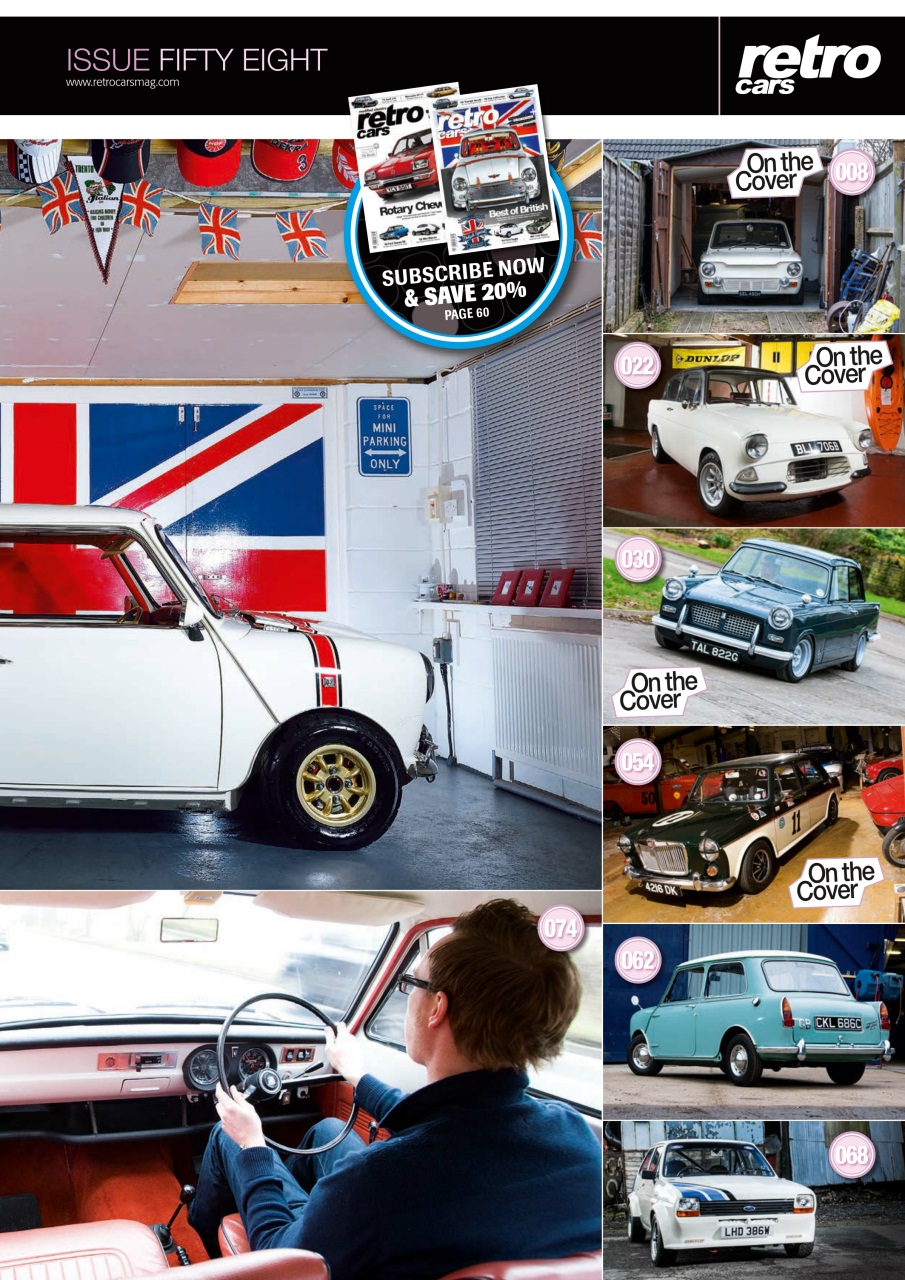 Retro Cars Preview Pages