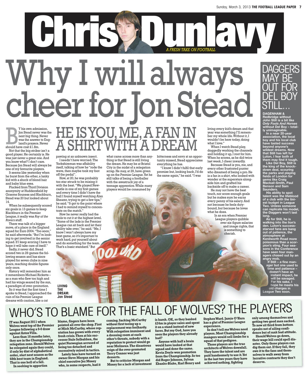 The Football League Paper Preview Pages