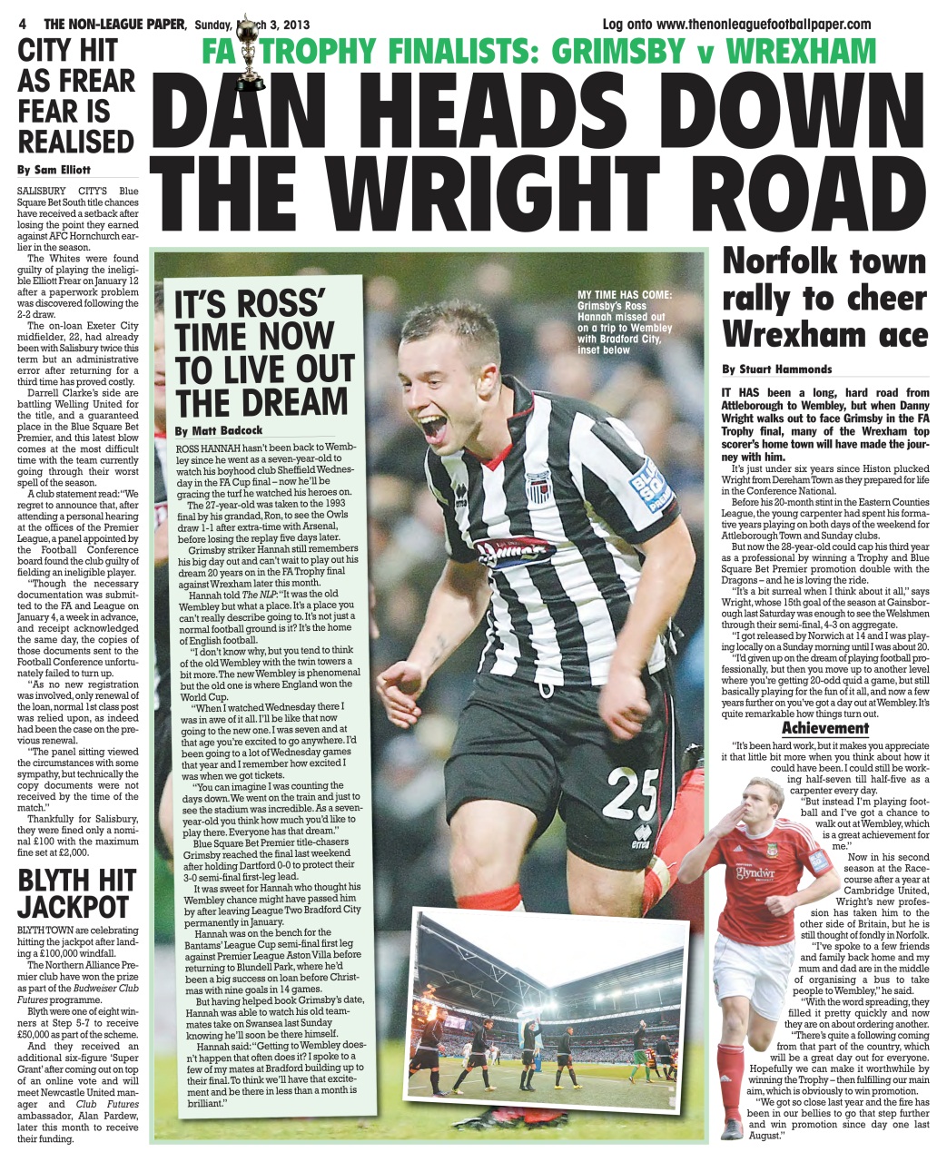 The Non-League Football Paper Preview Pages