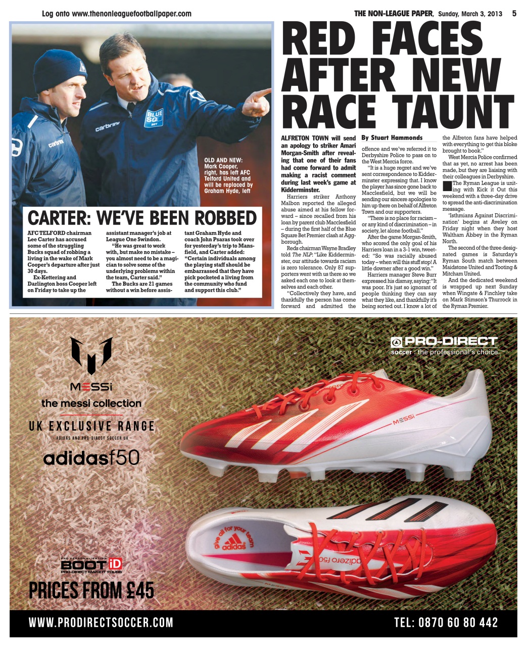 The Non-League Football Paper Preview Pages