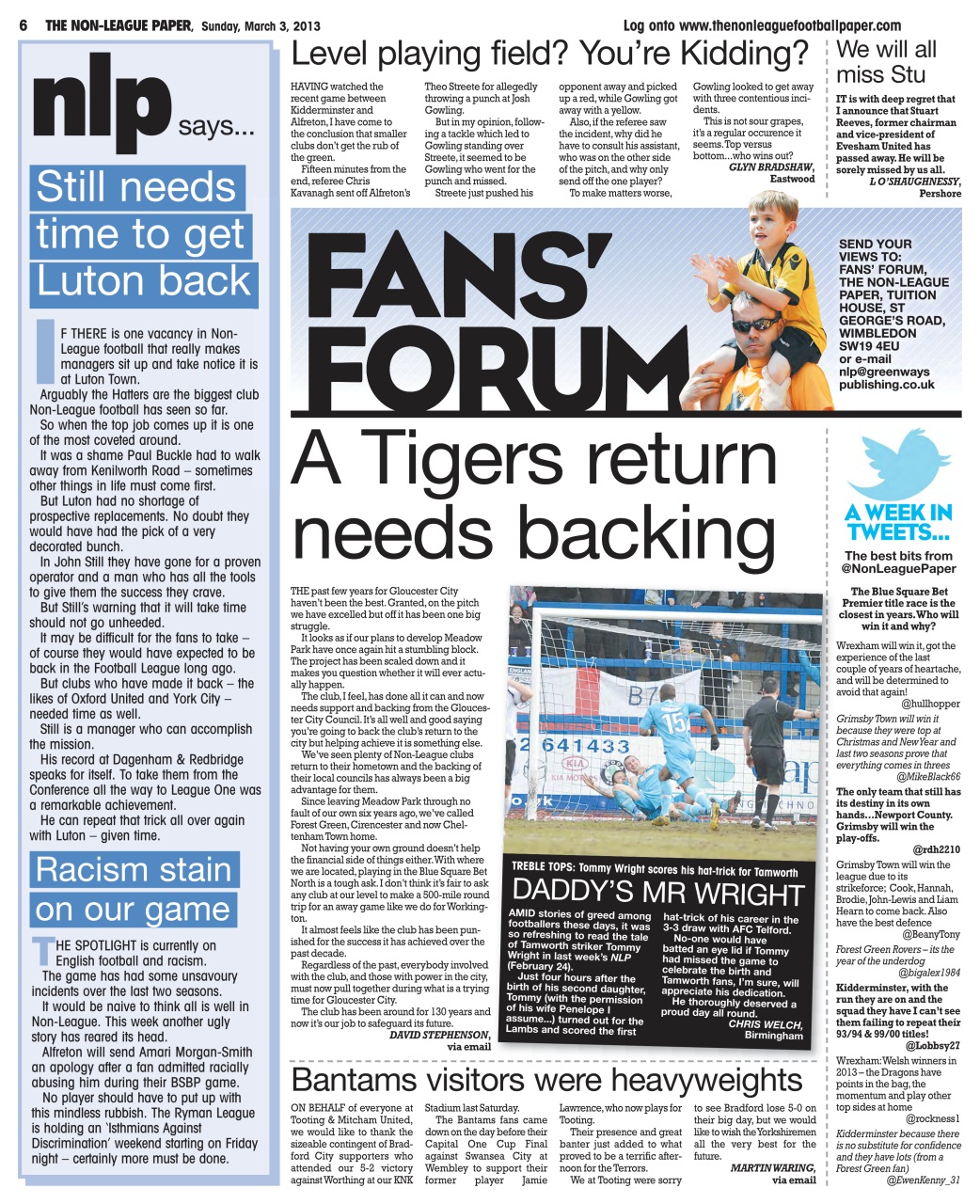 The Non-League Football Paper Preview Pages