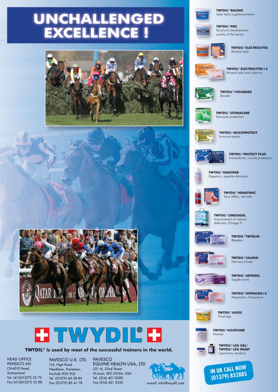 European Trainer Magazine - horse racing Preview Pages